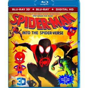 Spider man into the spider verse(3D) 2019 bluray Summer sale Hot Deal Region free