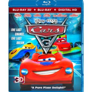 Cars Movie collection 1-2-3 3D Blurays ( New year sale) Region free 6.5$
