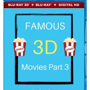 Famous 3D movie collection 3 Region free 1 movie only 6.5$