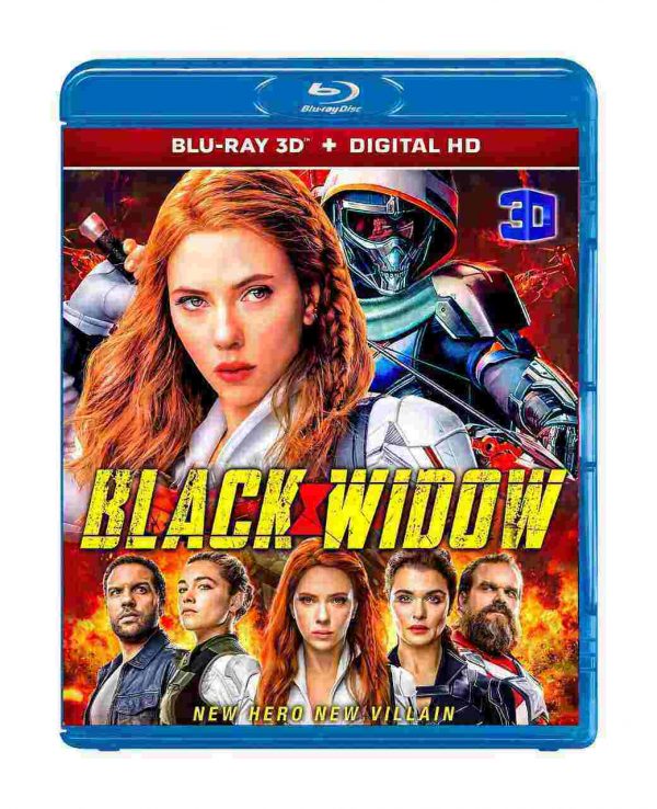 Black widow (3D) 2021 bluray summer sale- Hot Deal- Region free