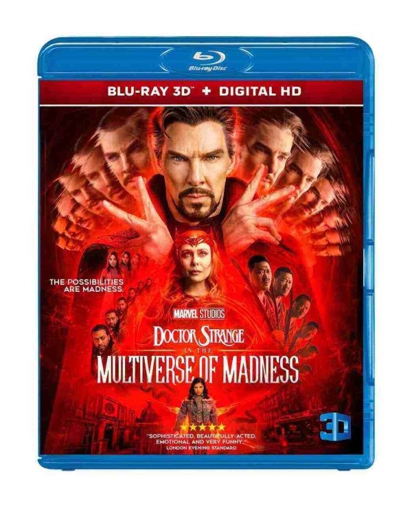 Doctor strange multiverse of madness (3D) 2022 bluray-Autumn sale-Hot Deal-Region free